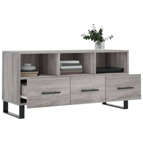 TV ormarić boja hrasta sonome 102x36x50 cm konstruirano drvo - Sivi hrast sonoma 1 Cijena