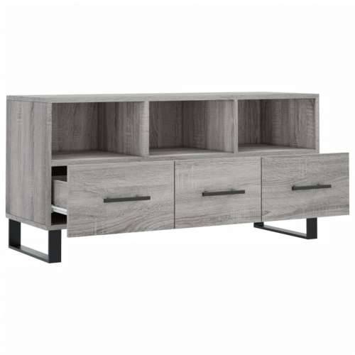 TV ormarić boja hrasta sonome 102x36x50 cm konstruirano drvo - Sivi hrast sonoma 1 Cijena