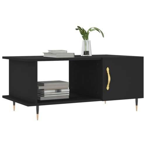 Stolić za kavu crni 90x50x40 cm od konstruiranog drva - Crna 1 Cijena