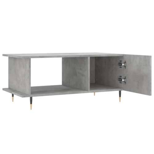 Stolić za kavu boja betona 90 x 50 x 40 cm konstruirano drvo - Beton siva 1 Cijena