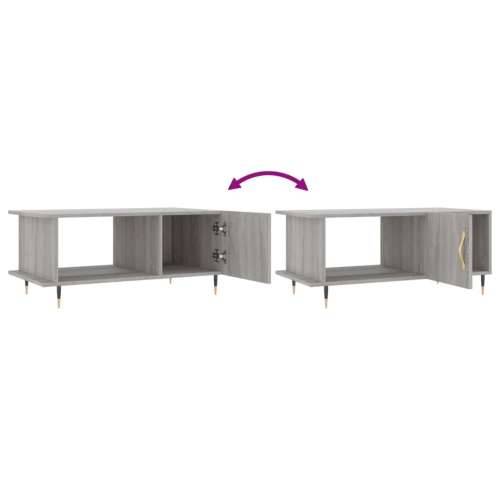 Stolić za kavu boja hrasta 90x50x40 cm konstruirano drvo - Sivi hrast sonoma 1 Cijena