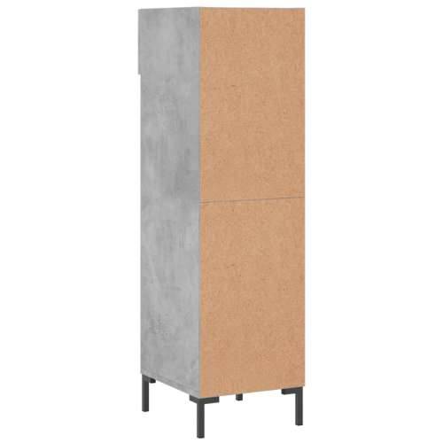Ormarić za cipele boja betona 30x35x105 cm konstruirano drvo - Beton siva 1 Cijena