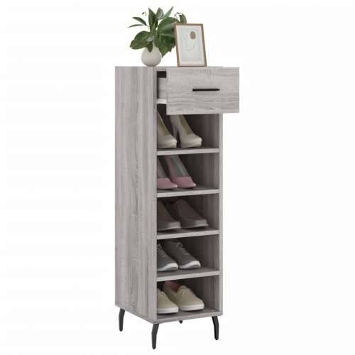 Ormarić za cipele boja hrasta 30x35x105 cm konstruirano drvo - Sivi hrast sonoma 1 Cijena