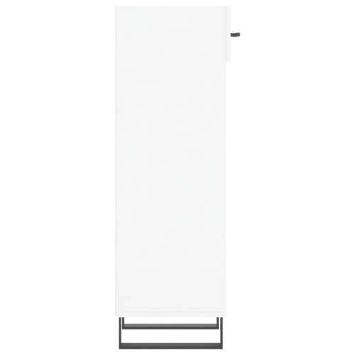 Ormarić za cipele sjajni bijeli 30x35x105 cm konstruirano drvo - Visoko sjajno bijela 1 Cijena