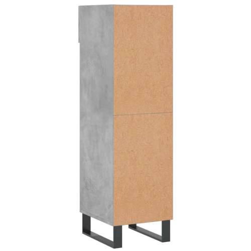 Ormarić za cipele boja betona 30x35x105 cm konstruirano drvo - Beton siva 1 Cijena