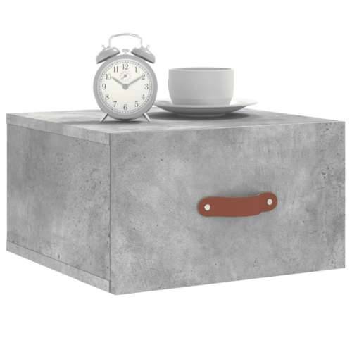 Zidni noćni ormarići 2 kom Siva betona 35 x 35 x 20 cm - Beton siva 2 1 Cijena