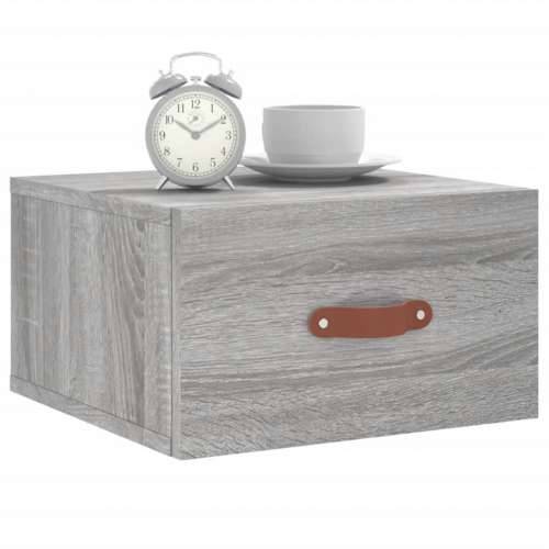 Zidni noćni ormarići 2 kom boja sivog hrasta sonome 35x35x20 cm - Sivi hrast sonoma 2 1 Cijena