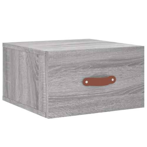Zidni noćni ormarići 2 kom boja sivog hrasta sonome 35x35x20 cm - Sivi hrast sonoma 2 1 Cijena