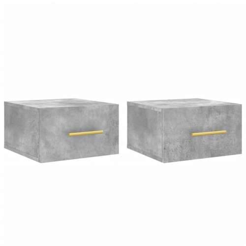 Zidni noćni ormarići 2 kom Siva betona 35 x 35 x 20 cm - Beton siva 2 1 Cijena