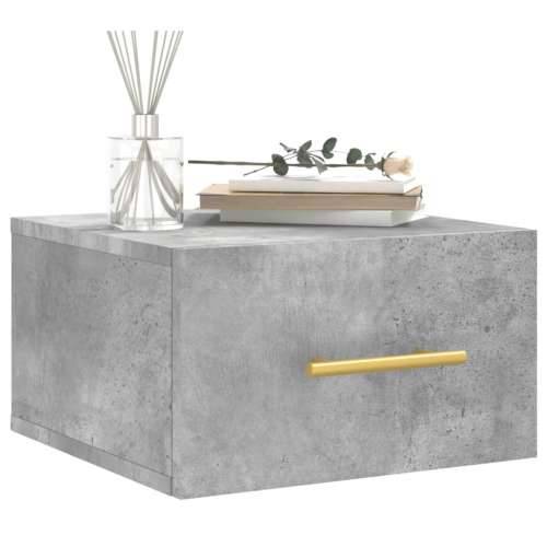 Zidni noćni ormarići 2 kom Siva betona 35 x 35 x 20 cm - Beton siva 2 1 Cijena