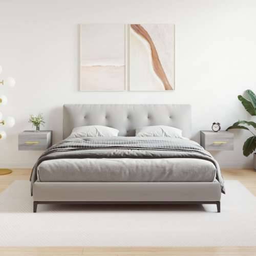Zidni noćni ormarići 2 kom boja sivog hrasta sonome 35x35x20 cm - Sivi hrast sonoma 2 1 Cijena