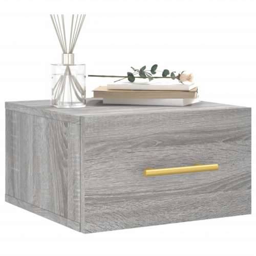 Zidni noćni ormarići 2 kom boja sivog hrasta sonome 35x35x20 cm - Sivi hrast sonoma 2 1 Cijena