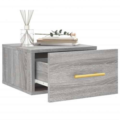 Zidni noćni ormarići 2 kom boja sivog hrasta sonome 35x35x20 cm - Sivi hrast sonoma 2 1 Cijena