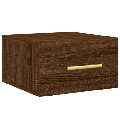 Zidni noćni ormarići 2 kom smeđa boja hrasta 35 x 35 x 20 cm - Smeđi hrast 2 1 Cijena