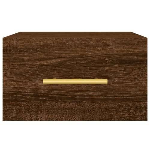 Zidni noćni ormarići 2 kom smeđa boja hrasta 35 x 35 x 20 cm - Smeđi hrast 2 1 Cijena