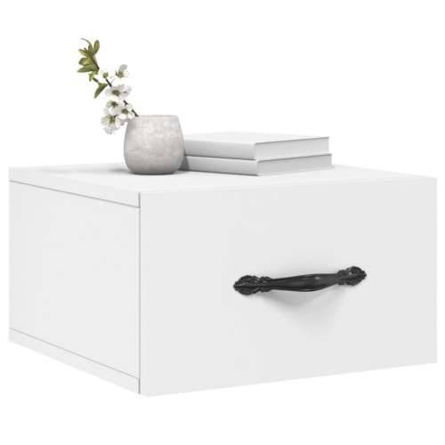 Zidni noćni ormarići 2 kom bijeli 35 x 35 x 20 cm - Bijela 2 1 Cijena