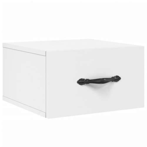 Zidni noćni ormarići 2 kom bijeli 35 x 35 x 20 cm - Bijela 2 1 Cijena
