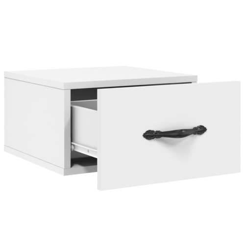 Zidni noćni ormarići 2 kom bijeli 35 x 35 x 20 cm - Bijela 2 1 Cijena