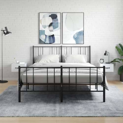 Zidni noćni ormarići 2 kom visoki sjaj bijeli 35x35x20 cm - Visoko sjajno bijela 2 1 Cijena
