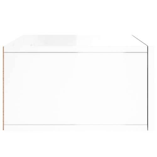 Zidni noćni ormarići 2 kom visoki sjaj bijeli 35x35x20 cm - Visoko sjajno bijela 2 1 Cijena
