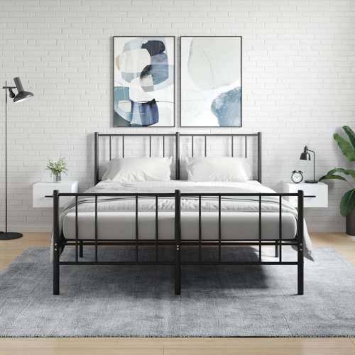 Zidni noćni ormarići 2 kom bijeli 35 x 35 x 20 cm - Bijela 2 1 Cijena