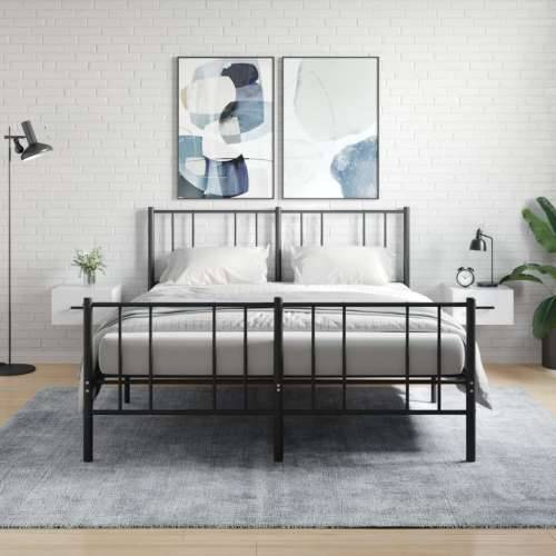 Zidni noćni ormarići 2 kom visoki sjaj bijeli 35x35x20 cm - Visoko sjajno bijela 2 1 Cijena