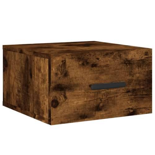 Zidni noćni ormarići 2 kom dimljenog hrasta 35x35x20 cm - Dimljeni hrast 2 1 Cijena