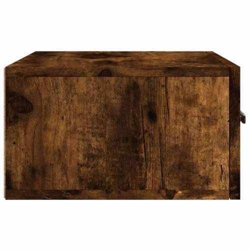 Zidni noćni ormarići 2 kom dimljenog hrasta 35x35x20 cm - Dimljeni hrast 2 1 Cijena
