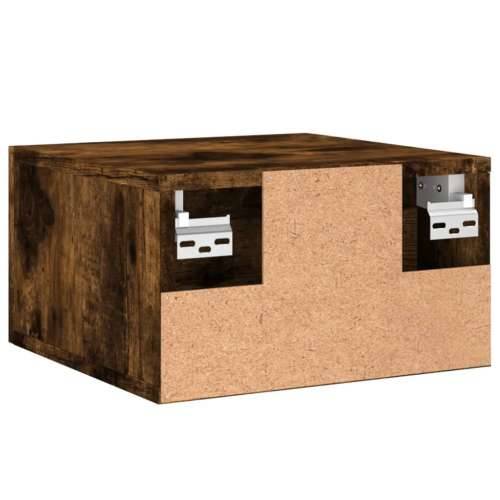 Zidni noćni ormarići 2 kom dimljenog hrasta 35x35x20 cm - Dimljeni hrast 2 1 Cijena