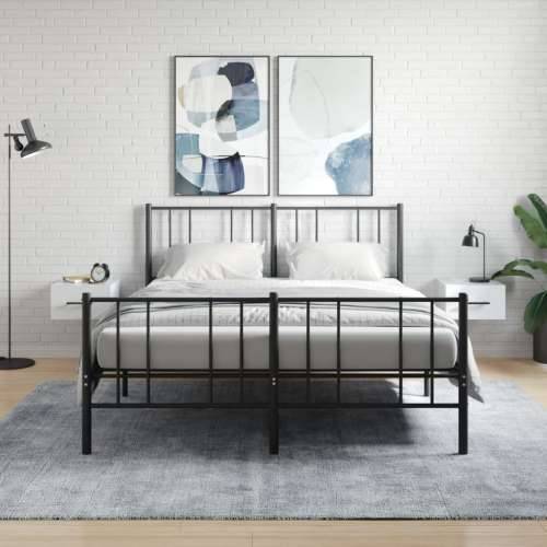 Zidni noćni ormarići 2 kom visoki sjaj bijeli 35x35x20 cm - Visoko sjajno bijela 2 1 Cijena