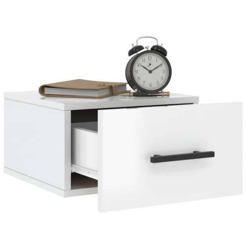 Zidni noćni ormarići 2 kom visoki sjaj bijeli 35x35x20 cm - Visoko sjajno bijela 2 1 Cijena