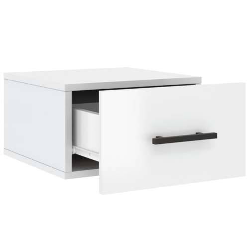 Zidni noćni ormarići 2 kom visoki sjaj bijeli 35x35x20 cm - Visoko sjajno bijela 2 1 Cijena