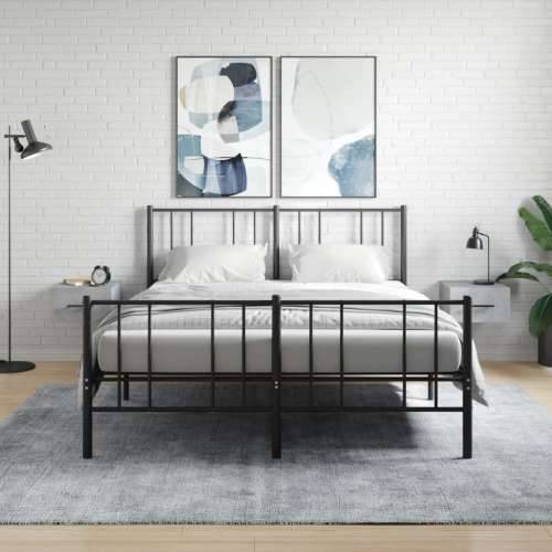 Zidni noćni ormarići 2 kom Siva betona 35 x 35 x 20 cm - Beton siva 2 1 Cijena
