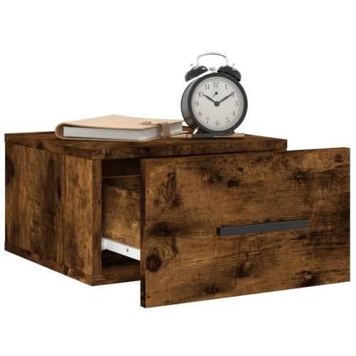 Zidni noćni ormarići 2 kom dimljenog hrasta 35x35x20 cm - Dimljeni hrast 2 1 Cijena