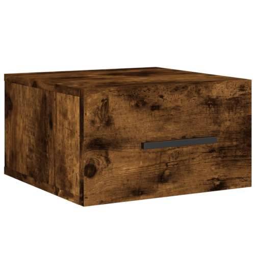 Zidni noćni ormarići 2 kom dimljenog hrasta 35x35x20 cm - Dimljeni hrast 2 1 Cijena