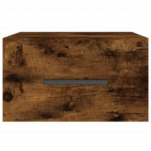 Zidni noćni ormarići 2 kom dimljenog hrasta 35x35x20 cm - Dimljeni hrast 2 1 Cijena