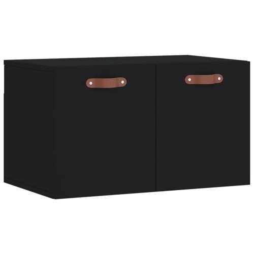 Zidni ormarić crni 60 x 36,5 x 35 cm od konstruiranog drva - Crna 60 x 36.5 x 35 cm 1 Cijena