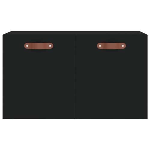 Zidni ormarić crni 60 x 36,5 x 35 cm od konstruiranog drva - Crna 60 x 36.5 x 35 cm 1 Cijena