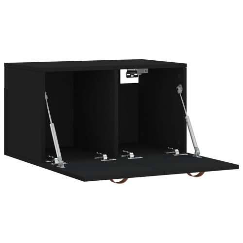 Zidni ormarić crni 60 x 36,5 x 35 cm od konstruiranog drva - Crna 60 x 36.5 x 35 cm 1 Cijena