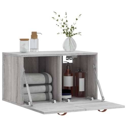Zidni ormarić hrast sonome 60x36,5x35 cm konstruirano drvo - Sivi hrast sonoma 60 x 36.5 x 35 cm 1 Cijena