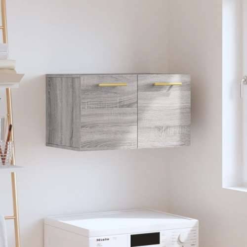 Zidni ormarić hrast sonome 60x36,5x35 cm konstruirano drvo - Sivi hrast sonoma 60 x 36.5 x 35 cm 1 Cijena