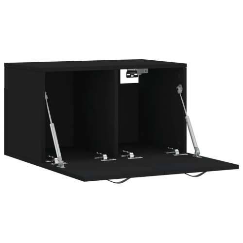 Zidni ormarić crni 60 x 36,5 x 35 cm od konstruiranog drva - Crna 60 x 36.5 x 35 cm 1 Cijena