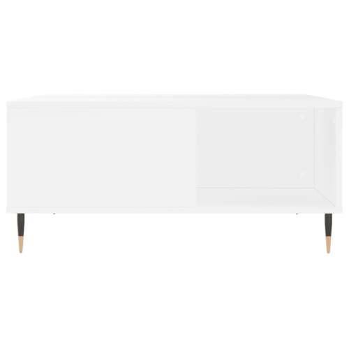 Stolić za kavu bijeli 80 x 80 x 36,5 cm od konstruiranog drva - Bijela 1 Cijena