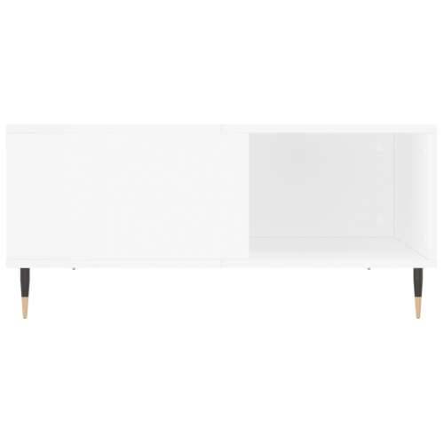 Stolić za kavu bijeli 80 x 80 x 36,5 cm od konstruiranog drva - Bijela 1 Cijena