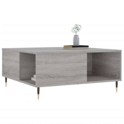 Stolić za kavu boja sivog hrasta 80x80x36,5cm konstruirano drvo - Sivi hrast sonoma 1 Cijena