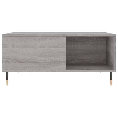 Stolić za kavu boja sivog hrasta 80x80x36,5cm konstruirano drvo - Sivi hrast sonoma 1 Cijena