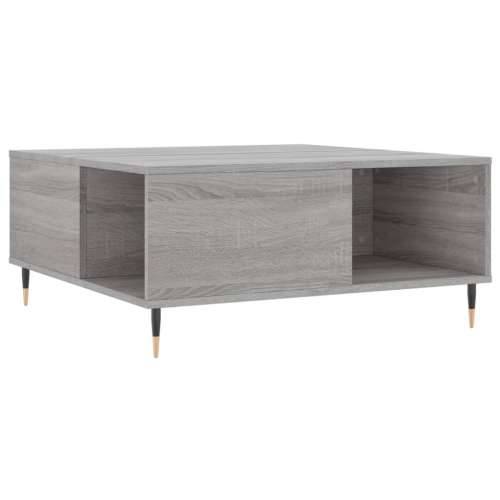 Stolić za kavu boja sivog hrasta 80x80x36,5cm konstruirano drvo - Sivi hrast sonoma 1 Cijena