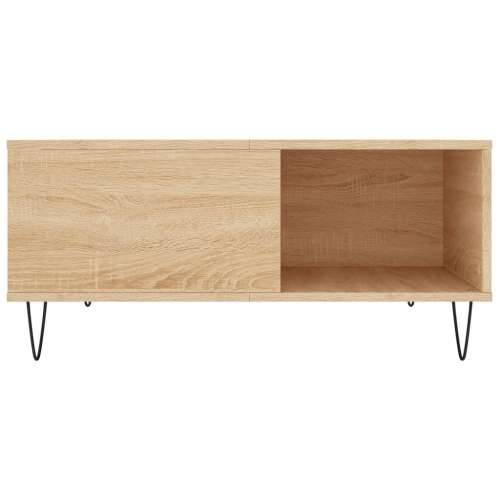 Stolić za kavu boja hrasta 80x80x36,5 cm konstruirano drvo - sonoma hrast 1 Cijena
