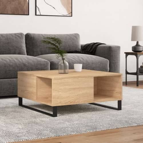 Stolić za kavu boja hrasta 80x80x36,5 cm konstruirano drvo - sonoma hrast 1 Cijena