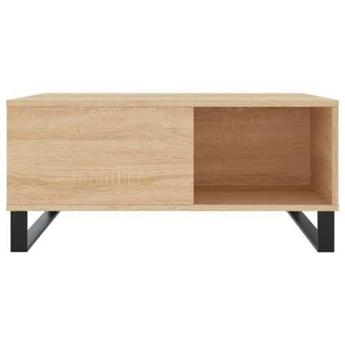 Stolić za kavu boja hrasta 80x80x36,5 cm konstruirano drvo - sonoma hrast 1 Cijena